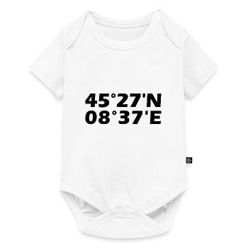 Novara Coordinates - Baby Premium short-sleeve bodysuit - white - Front