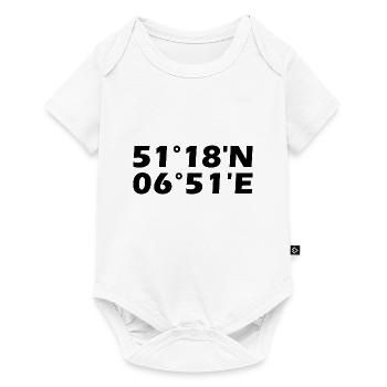 Ratingen coordinates - Baby Premium short-sleeve bodysuit - white - Front