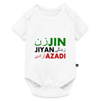 Jin jiyan azadi زن زندگی آزادی - Body à manches courtes Premium Bébé - blanc - Devant