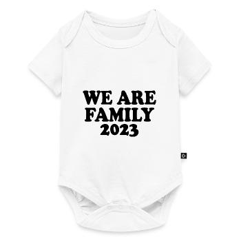 We are family 2023 - Body à manches courtes Premium Bébé - blanc - Devant