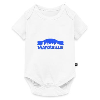 Marseille - Body à manches courtes Premium Bébé - blanc - Devant