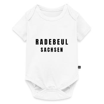 Radebeul Sachsen - Baby Premium Kurzarmbody - Weiß - Vorne