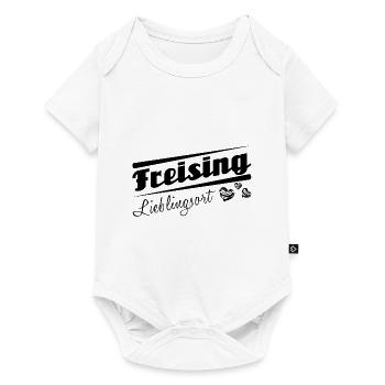 Freising - Lieblingsort mit Stadtnamen - Baby Premium Kurzarmbody - Weiß - Vorne