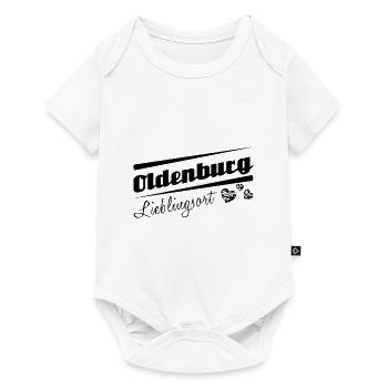Oldenburg - Lieblingsort mit Stadtnamen - Baby Premium Kurzarmbody - Weiß - Vorne