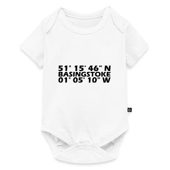 Basingstoke coordinates - Baby Premium short-sleeve bodysuit - white - Front