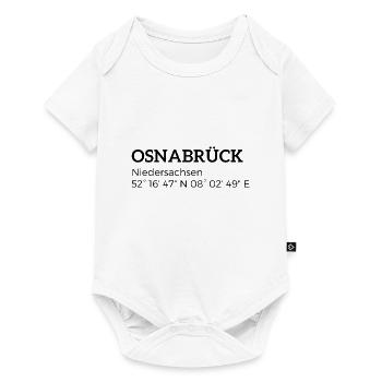 Osnabrück Lower Saxony coordinates - Baby Premium short-sleeve bodysuit - white - Front