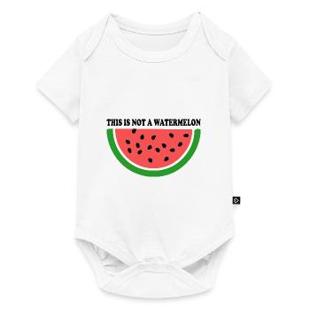 THIS IS NOT A WATERMELON - Baby Premium short-sleeve bodysuit - white - Front