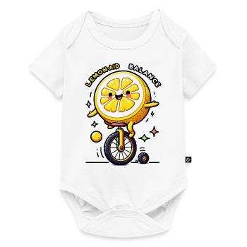 Aide au citron - Body à manches courtes Premium Bébé - blanc - Devant