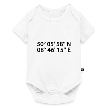 Offenbach am Main coordinates - Baby Premium short-sleeve bodysuit - white - Front