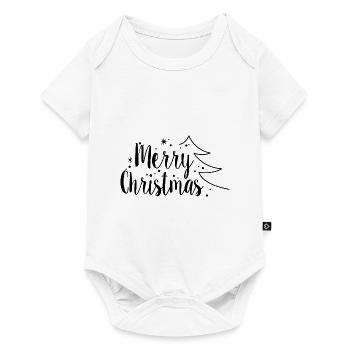 Joyeux Noël - Body à manches courtes Premium Bébé - blanc - Devant