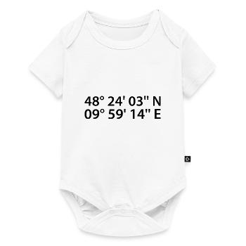 Ulm coordinates - Baby Premium short-sleeve bodysuit - white - Front
