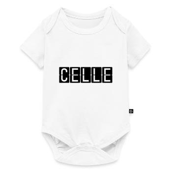 Panneau de l’aéroport de Celle - Body à manches courtes Premium Bébé - blanc - Devant
