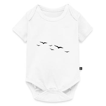 Birds | Bird - Baby Premium short-sleeve bodysuit - white - Front