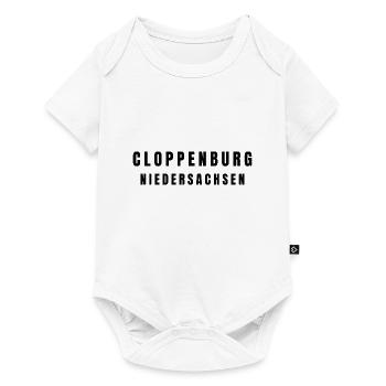 Cloppenburg, Lower Saxony - Baby Premium short-sleeve bodysuit - white - Front