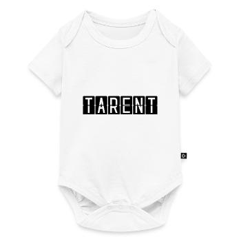 Panneau de l’aéroport de Tarente - Body à manches courtes Premium Bébé - blanc - Devant