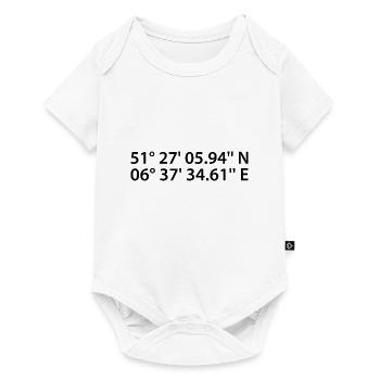 Moers coordinates - Baby Premium short-sleeve bodysuit - white - Front