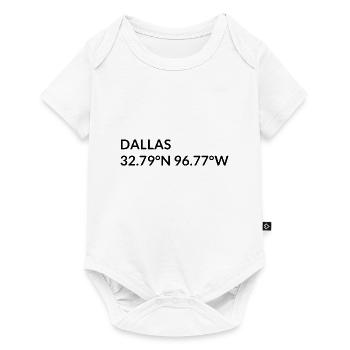 Dallas, Texas, États-Unis - Body à manches courtes Premium Bébé - blanc - Devant
