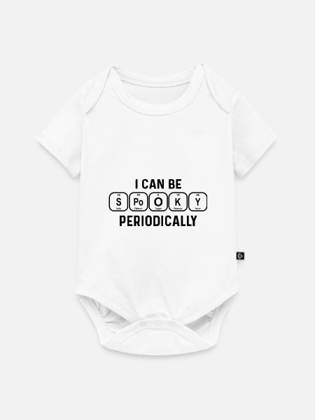 Spooky - Periodensystem der Elemente - Baby Premium Kurzarmbody - Weiß