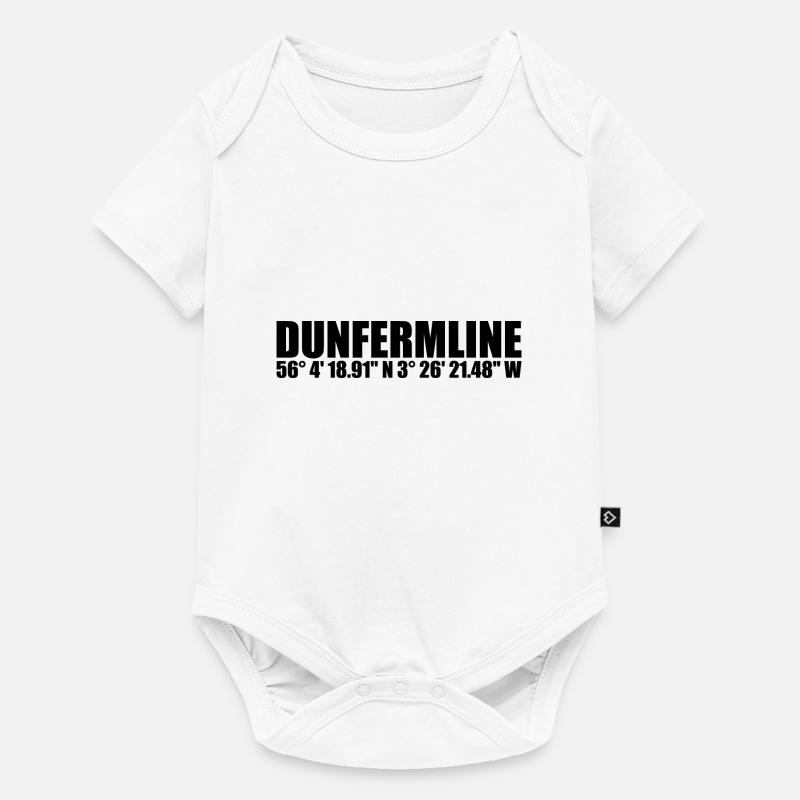 Dunfermline coordinates - Baby Premium short-sleeve bodysuit - white