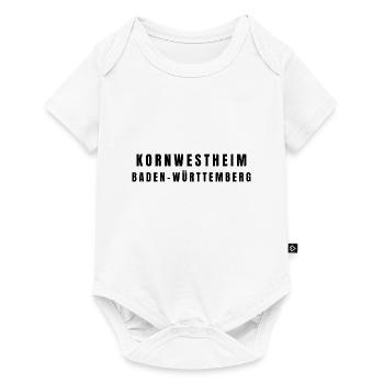 Kornwestheim, Baden-Württemberg - Baby Premium short-sleeve bodysuit - white - Front