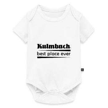 Kulmbach - Stadt best place ever - Baby Premium Kurzarmbody - Weiß - Vorne
