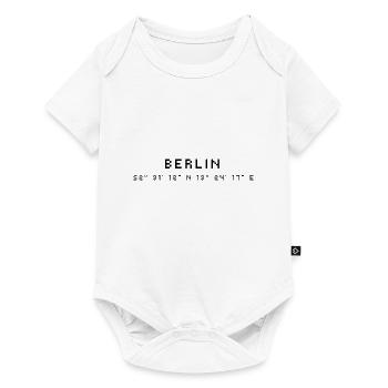 Coordonnées de Berlin - Body à manches courtes Premium Bébé - blanc - Devant
