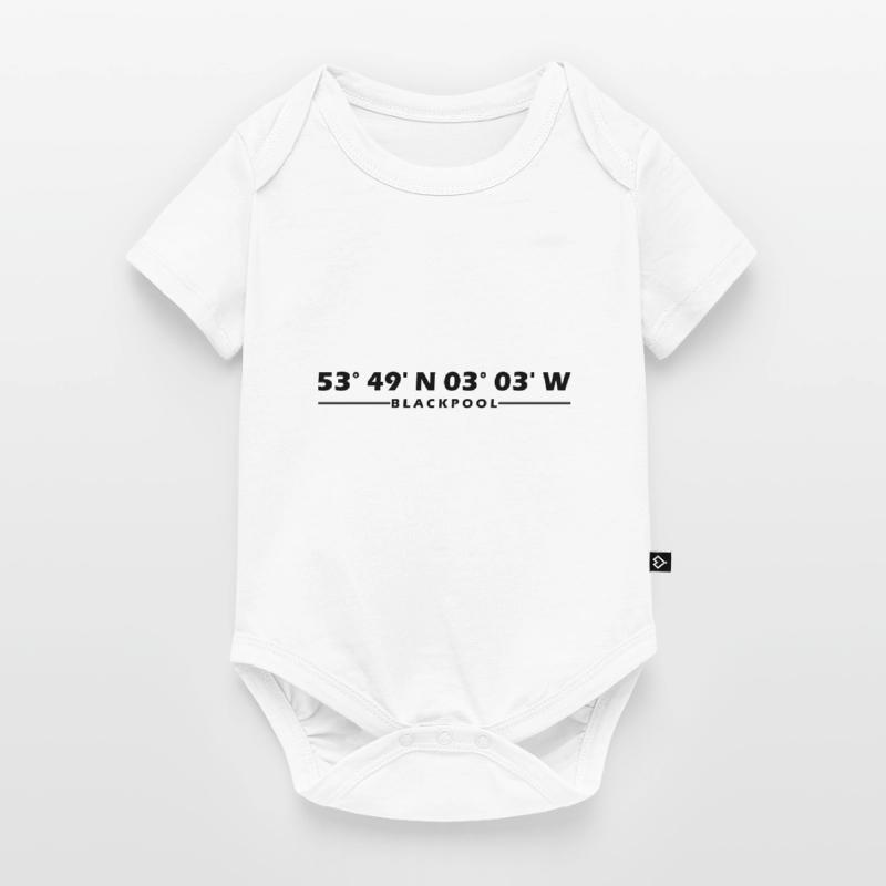 Blackpool Coordinates Baby Premium short-sleeve bodysuit