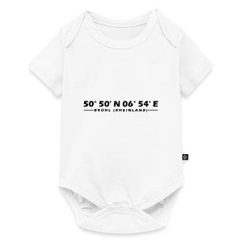 Brühl (Rheinland) Koordinaten - Baby Premium Kurzarmbody - Weiß - Vorne