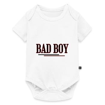 Mauvais garçon - Body à manches courtes Premium Bébé - blanc - Devant