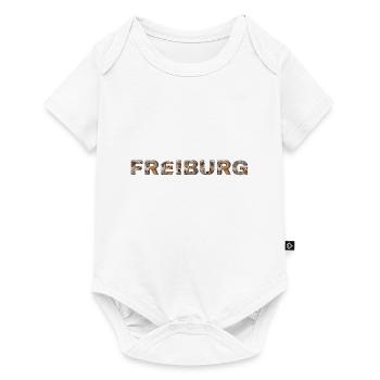 Freiburg Hund - Baby Premium Kurzarmbody - Weiß - Vorne