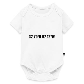 Coordonnées d’Arlington, Texas, États-Unis - Body à manches courtes Premium Bébé - blanc - Devant