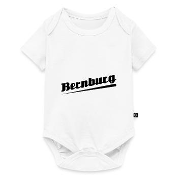 Bernburg - Textdesign mit Stadtnamen - Baby Premium Kurzarmbody - Weiß - Vorne