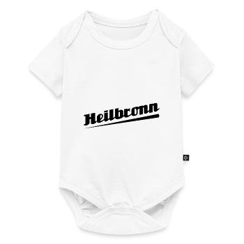 Heilbronn - Textdesign mit Stadtnamen - Baby Premium Kurzarmbody - Weiß - Vorne