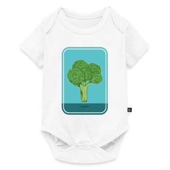 J’adore le brocoli - Body à manches courtes Premium Bébé - blanc - Devant