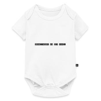 Brandenburg at the Havel airport sign - Baby Premium short-sleeve bodysuit - white - Front