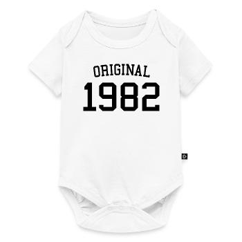Original 1982 - 40 ans - Cadeau de 40e anniversaire - Body à manches courtes Premium Bébé - blanc - Devant