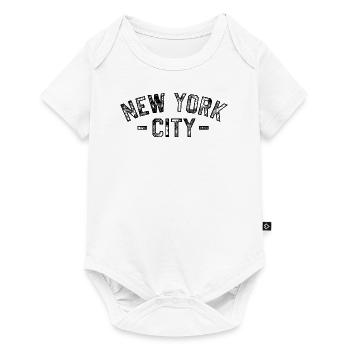 NEW YORK CITY STAMPED VINTAGE - Baby Premium short-sleeve bodysuit - white - Front