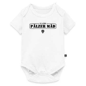 Pälzer Mäd - Baby Premium Kurzarmbody - Weiß - Vorne