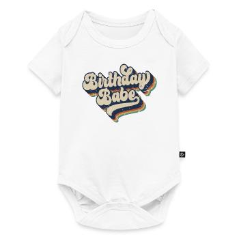 Birthday Babe Matching Group Birthday Party Gift - Baby Premium short-sleeve bodysuit - white - Front