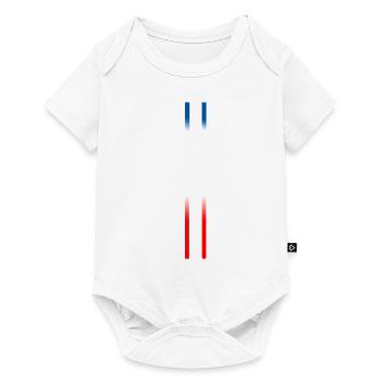 FRANCE - Baby Premium short-sleeve bodysuit - white - Front