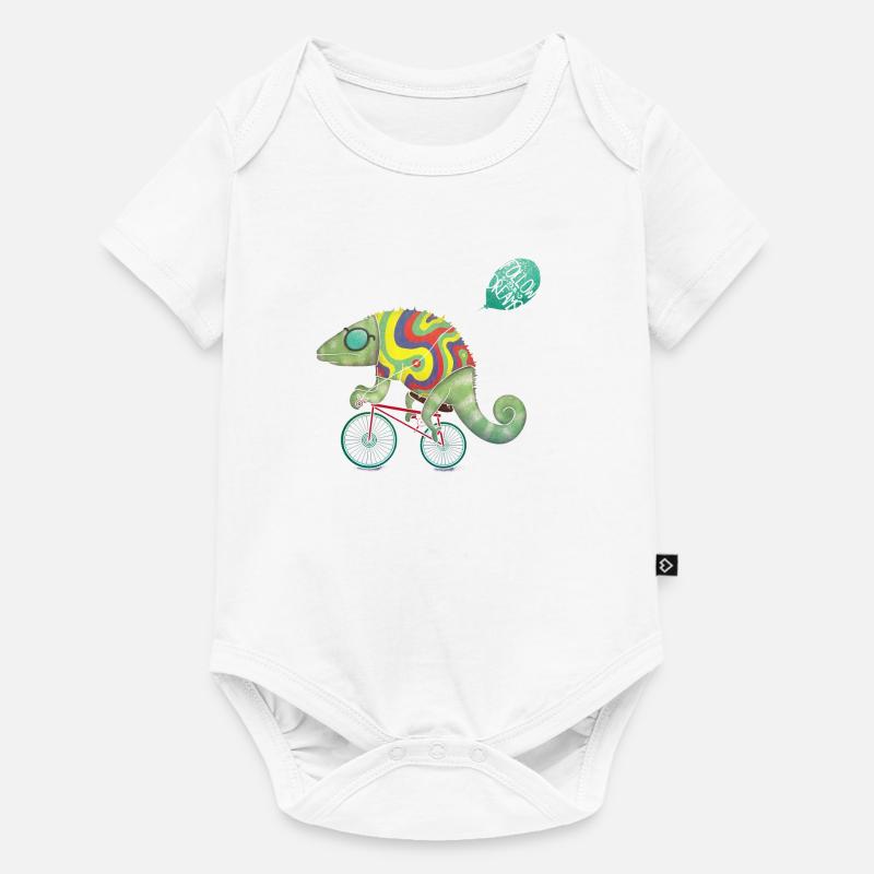 Fast lizard - Baby Premium short-sleeve bodysuit - white
