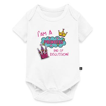 SLOGAN 4 01 - Baby Premium short-sleeve bodysuit - white - Front