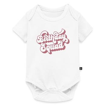 Birthday Squad Matching Group Birthday Party Gift - Baby Premium short-sleeve bodysuit - white - Front