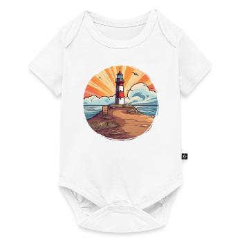Phare 1 - Body à manches courtes Premium Bébé - blanc - Devant