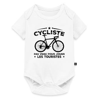 Cyclist Gift Personalized Humor - Baby Premium short-sleeve bodysuit - white - Front