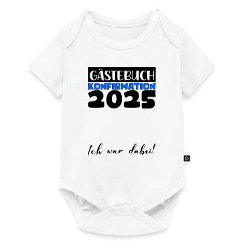 Confirmation 2025 Guest Book Decoration Girls Boys - Baby Premium short-sleeve bodysuit - white - Front
