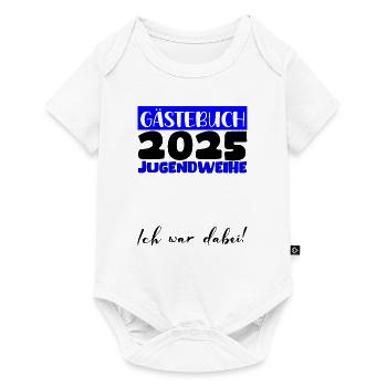 Jugendweihe 2025 Guestbook Gift Girls Boys - Baby Premium short-sleeve bodysuit - white - Front