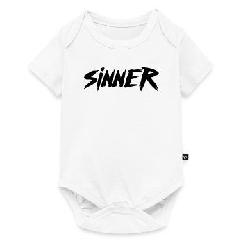 Sinner Grafik - Baby Premium Kurzarmbody - Weiß - Vorne