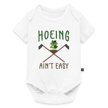 Garten Motiv Gärtner & Gärtnerin Spruch - Baby Premium Kurzarmbody - Weiß - Vorne
