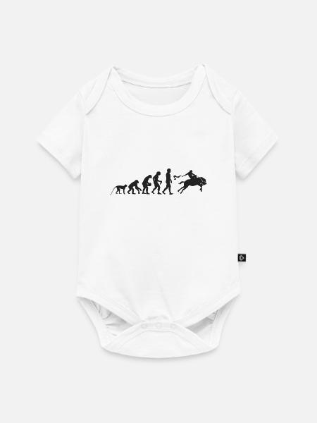Evolution Rodeo - Baby Premium Kurzarmbody - Weiß